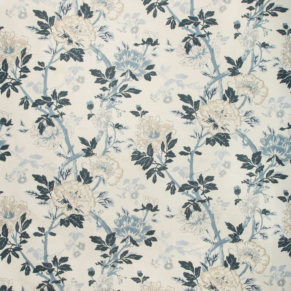 Inisfree Denim by Lee Jofa Fabric CARRIER AND COMPANY LINEN - 65%;COTTON - 26%;NYLON - 9% United Kingdom - Horizontal: 27 and Vertical: 33.07 54 - Fabric Carolina -