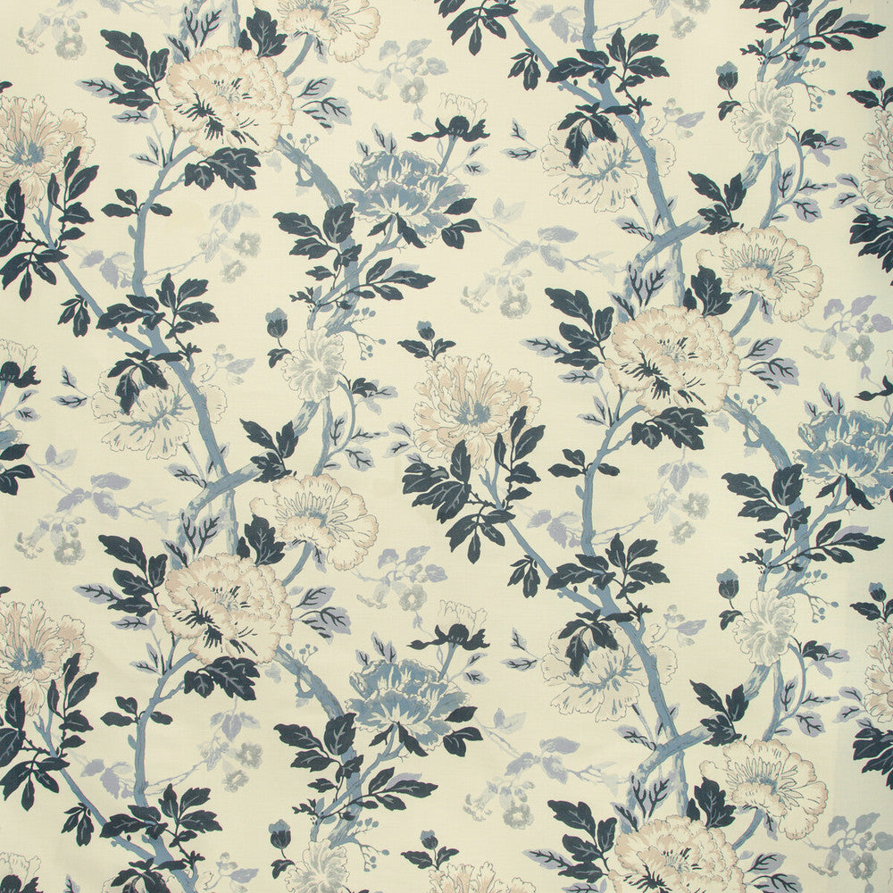Inisfree Denim by Lee Jofa Fabric CARRIER AND COMPANY LINEN - 65%;COTTON - 26%;NYLON - 9% United Kingdom Horizontal: 27 and Vertical: 33.07 54 - Fabric Carolina -