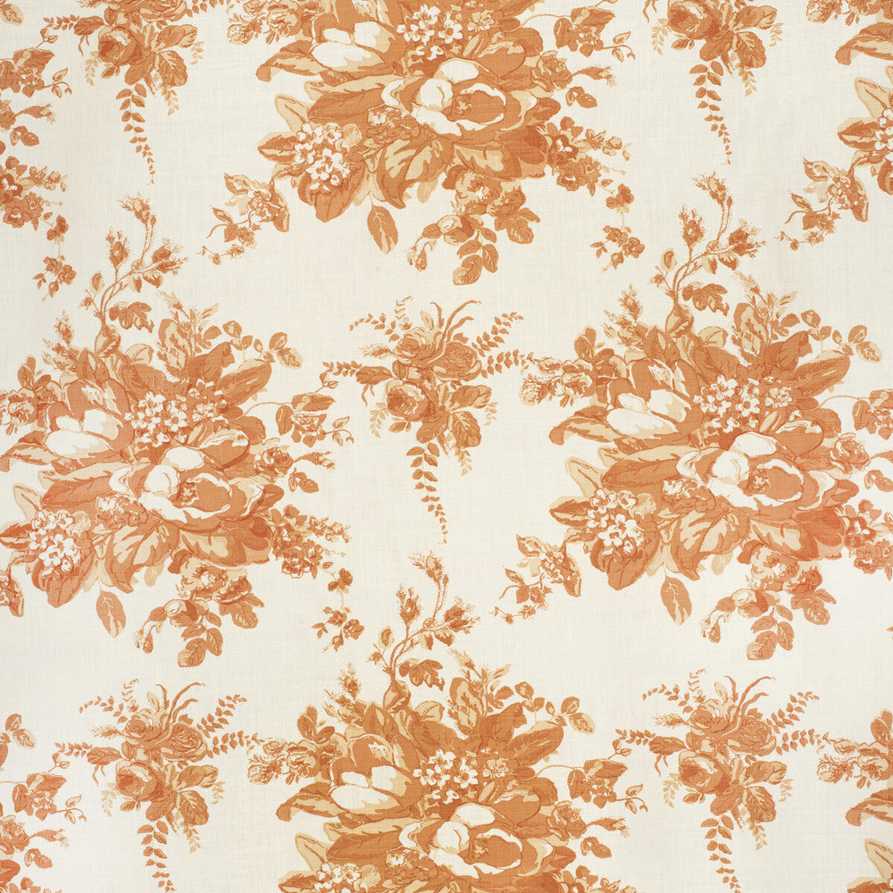 Aurora Terracota by Lee Jofa Fabric PAOLO MOSCHINO FABRICS LINEN - 100% Belgium HEAVY Horizontal: 24.41 and Vertical: 34.25 50.79 - Fabric Carolina -