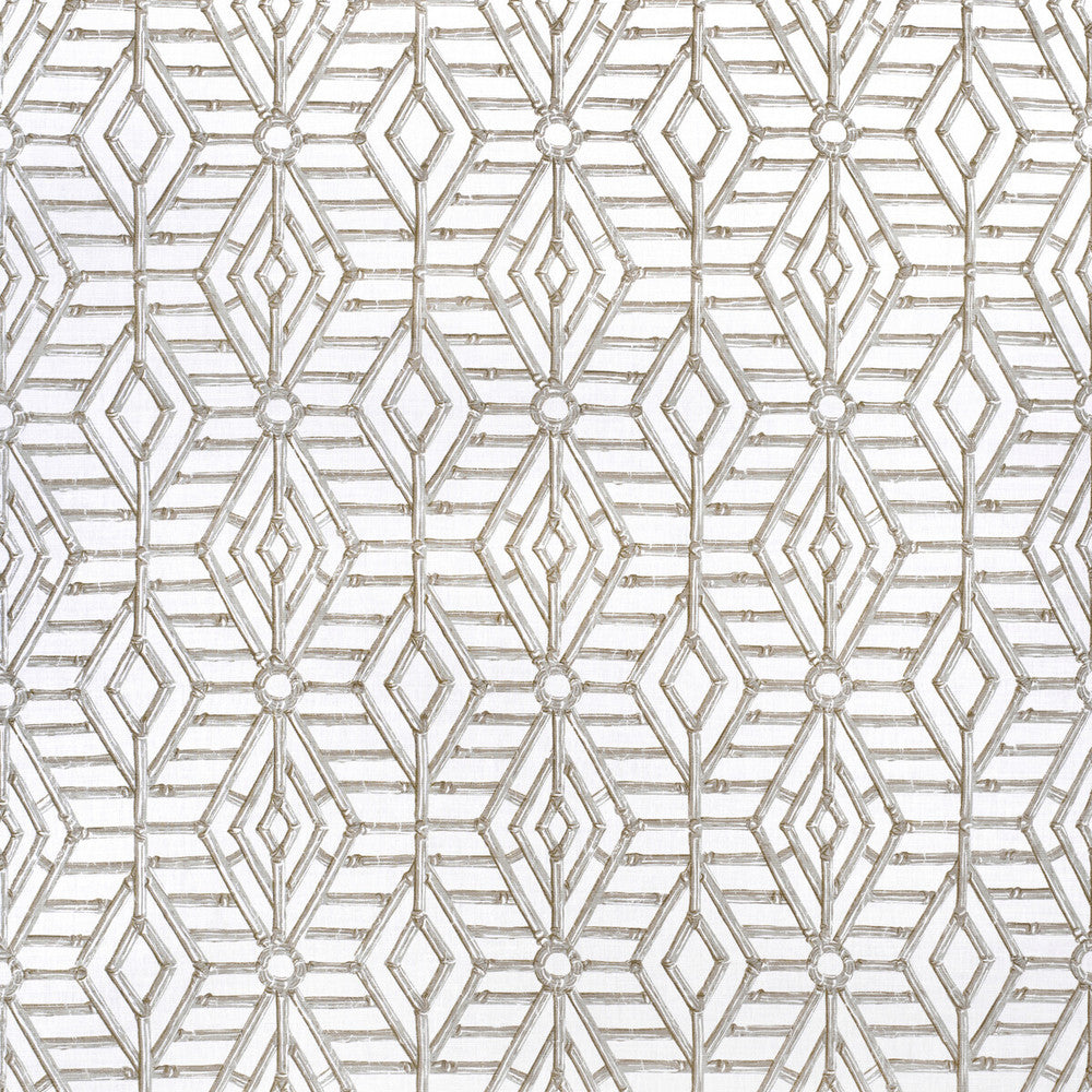 Bamboo Cane Celadon by Lee Jofa Fabric PAOLO MOSCHINO FABRICS LINEN - 67%;COTTON - 33% United Kingdom HEAVY Horizontal: 9.45 and Vertical: 5.12 53.94 - Fabric Carolina -