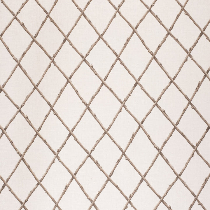 Bare Twig Trellis Bro/Ecr by Lee Jofa Fabric Lee Jofa Fabric Bare Twig Trellis Bro/EcrFabric PAOLO MOSCHINO FABRICS LINEN - 67%;COTTON - 33% United Kingdom </p><p>Repeat: H: 22.05, V: 15.35 53.94 - Fabric Carolina -