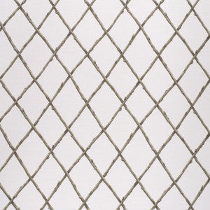 Bare Twig Trellis Green by Lee Jofa Fabric