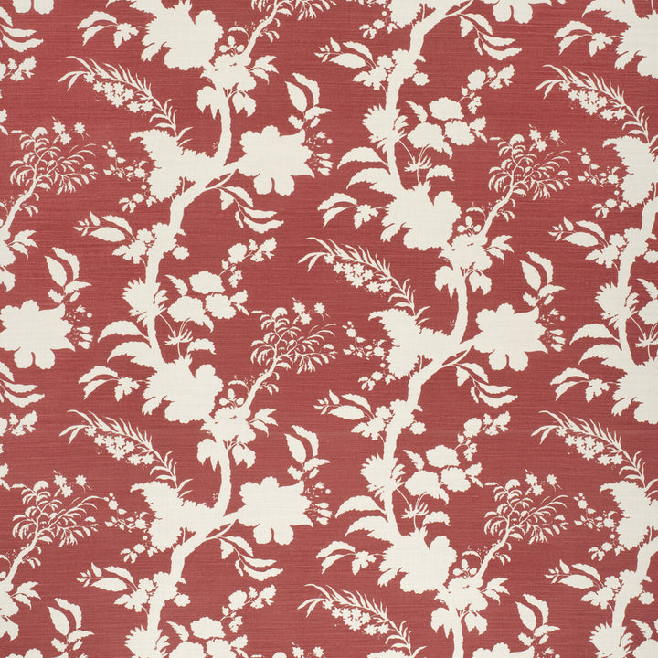 Beijing Blossom Crimson by Lee Jofa Fabric PAOLO MOSCHINO FABRICS LINEN - 67%;COTTON - 33% United Kingdom HEAVY Horizontal: 24.8 and Vertical: 23.03 51.18 - Fabric Carolina -