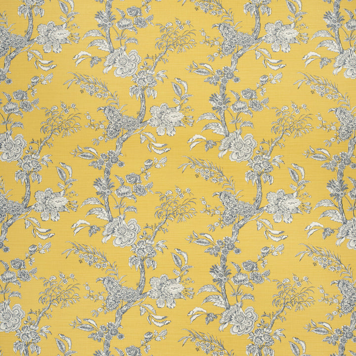 Beijing Blossom Amb/Navy by Lee Jofa Fabric PAOLO MOSCHINO FABRICS LINEN - 67%;COTTON - 33% United Kingdom HEAVY Horizontal: 24.8 and Vertical: 23.03 51.18 - Fabric Carolina -