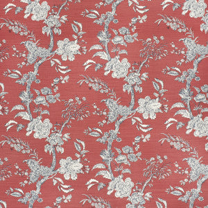 Beijing Blossom Crim/Navy by Lee Jofa Fabric
