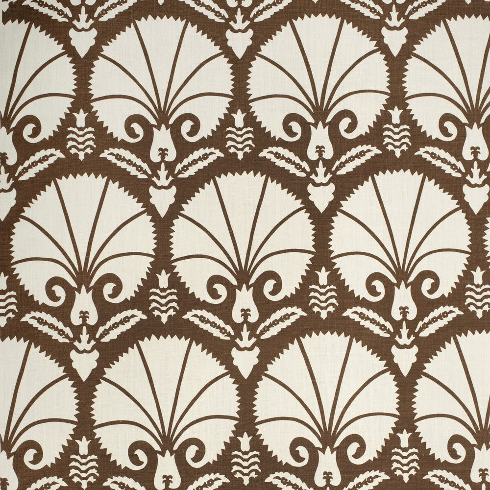 Bursa Brown by Lee Jofa Fabric PAOLO MOSCHINO FABRICS LINEN - 100% United Kingdom MEDIUM Horizontal: 23.62 and Vertical: 23.62 48 - Fabric Carolina -