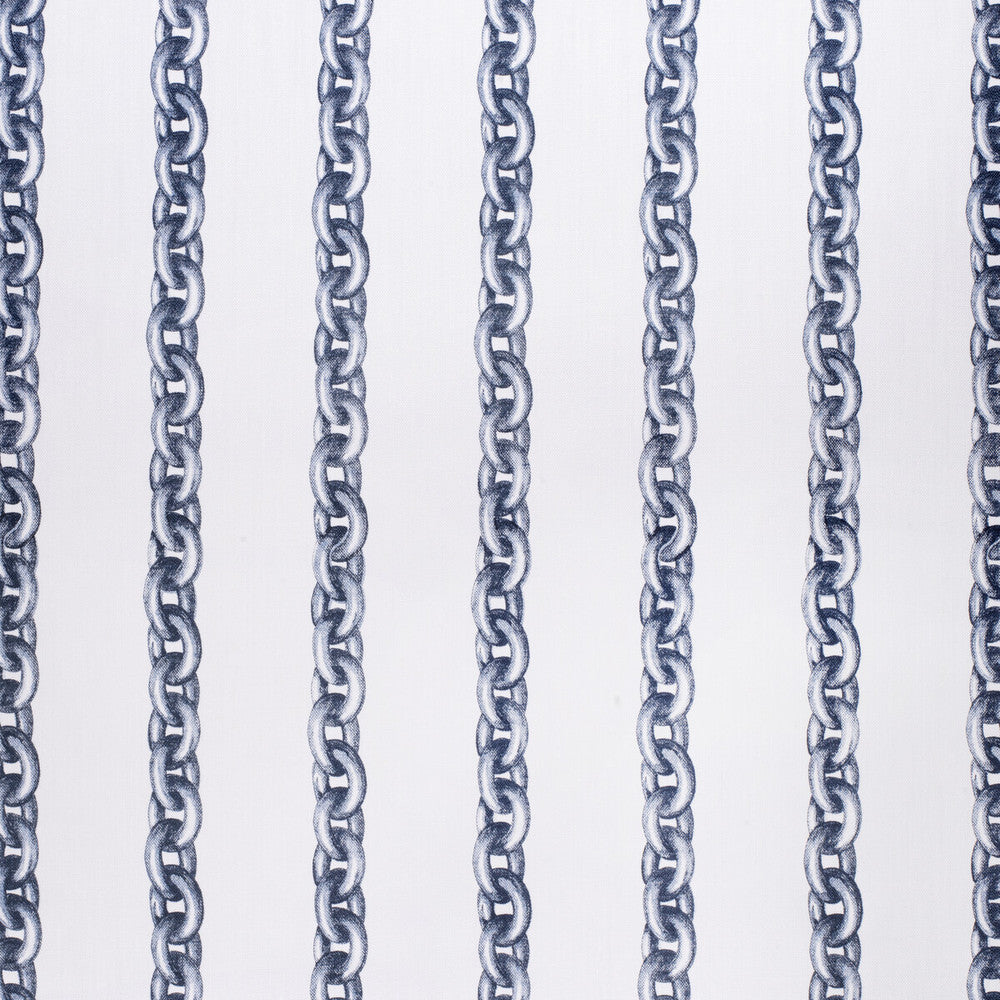 Cables Navy by Lee Jofa Fabric PAOLO MOSCHINO FABRICS LINEN - 100% United Kingdom HEAVY Horizontal: 9.84 and Vertical: 0 51.97 - Fabric Carolina -