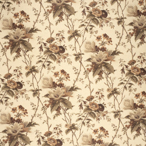 De La Tour Plum/Brow/Ecru by Lee Jofa Fabric