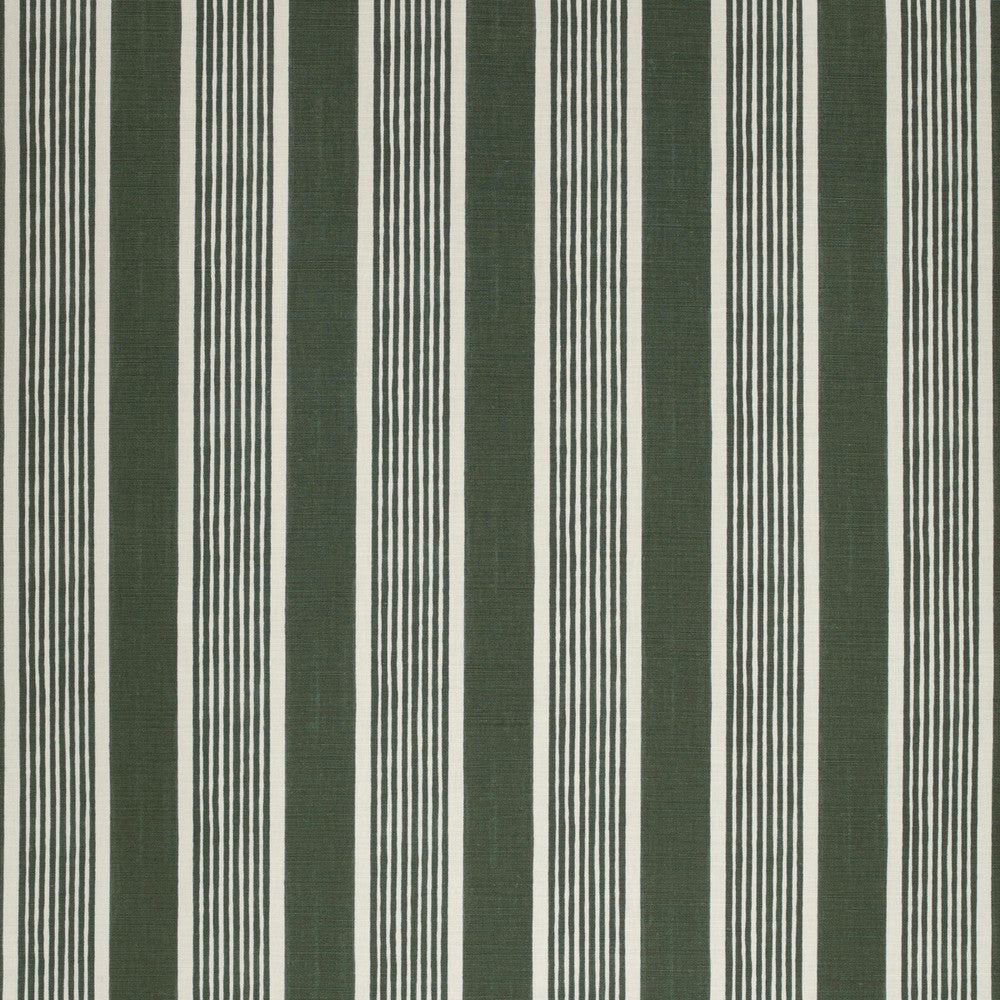 Elba Stripe Dark Green by Lee Jofa Fabric Lee Jofa Fabric Elba Stripe Dark GreenFabric PAOLO MOSCHINO FABRICS LINEN - 67%;COTTON - 33% United Kingdom </p><p>Repeat: H: 5.51, V: 51.18 - Fabric Carolina -