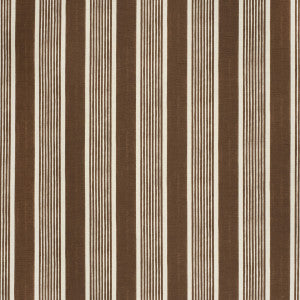Elba Stripe Brown by Lee Jofa Fabric
