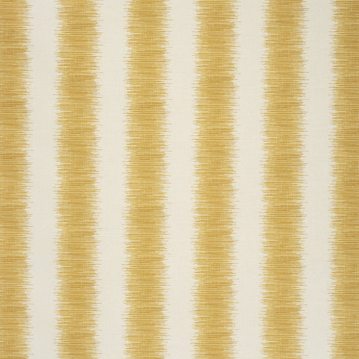 Hampton Stripe Amber/Ecru by Lee Jofa Designer Fabric PAOLO MOSCHINO FABRICS LINEN - 67%;COTTON - 33% United Kingdom HEAVY Horizontal: 12.99 and Vertical: 51.97 - Swanky Fabrics -