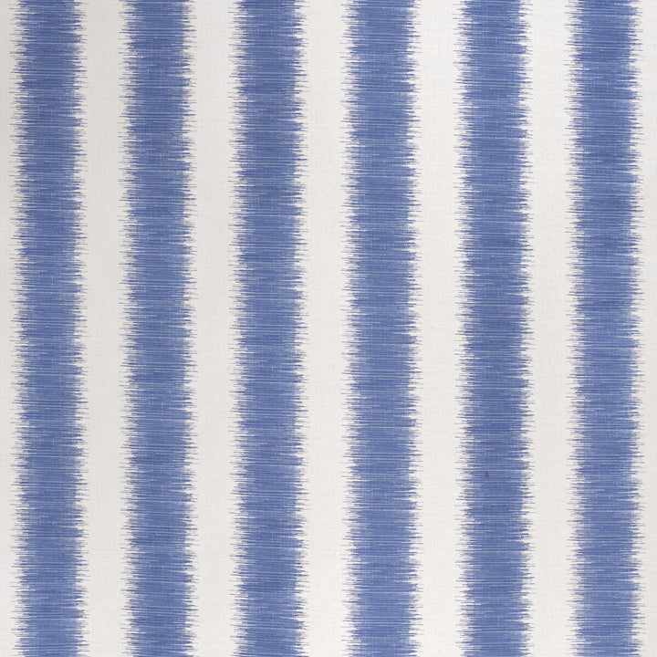 Hampton Stripe Blue/White by Lee Jofa Designer Fabric PAOLO MOSCHINO FABRICS LINEN - 67%;COTTON - 33% United Kingdom HEAVY Horizontal: 12.99 and Vertical: 51.97 - Swanky Fabrics -