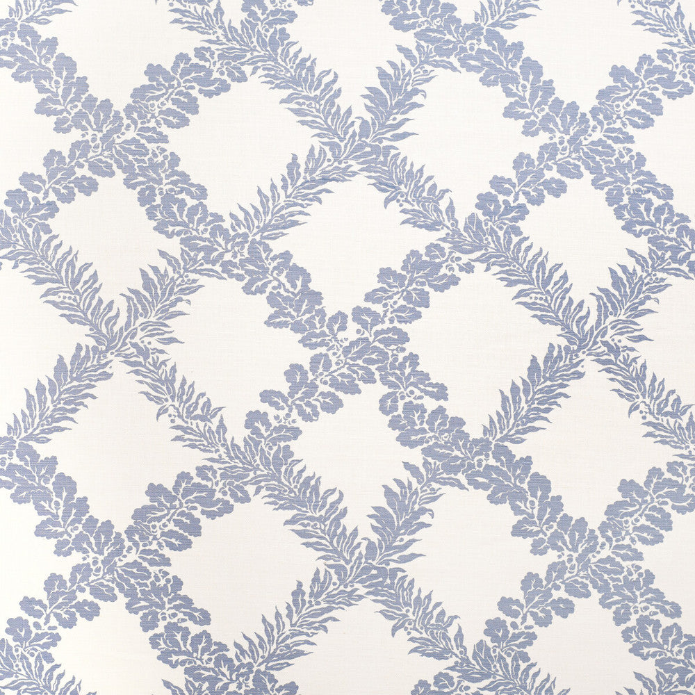 Leaf Trellis Sky by Lee Jofa Fabric PAOLO MOSCHINO FABRICS LINEN - 67%;COTTON - 33% United Kingdom HEAVY Horizontal: 16.93 and Vertical: 16.14 53.94 - Fabric Carolina -