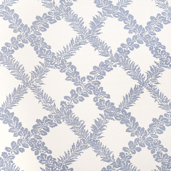 Leaf Trellis Sky by Lee Jofa Fabric PAOLO MOSCHINO FABRICS LINEN - 67%;COTTON - 33% United Kingdom HEAVY Horizontal: 16.93 and Vertical: 16.14 53.94 - Fabric Carolina -