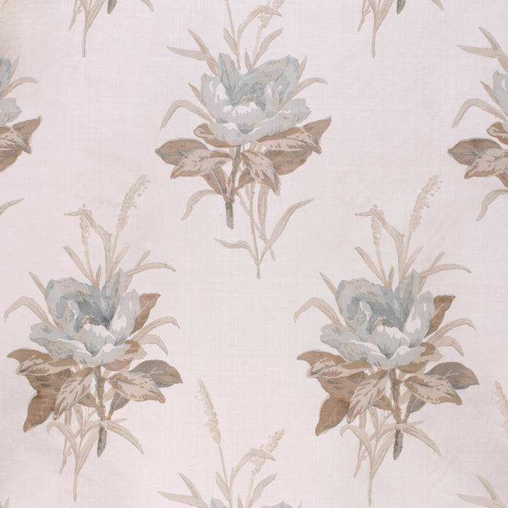 Melba Flower Lichen/Ecru by Lee Jofa Fabric PAOLO MOSCHINO FABRICS LINEN - 67%;COTTON - 33% United Kingdom HEAVY Horizontal: 16.14 and Vertical: 25.59 50 - Fabric Carolina -