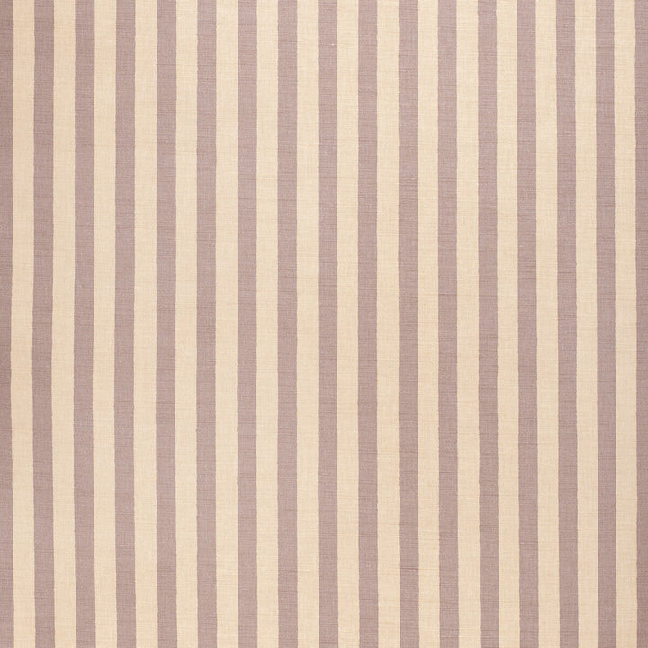 Melba Stripe Plum/White by Lee Jofa Designer Fabric PAOLO MOSCHINO FABRICS LINEN - 67%;COTTON - 33% United Kingdom HEAVY Horizontal: 1.97 and Vertical: 0 50 - Swanky Fabrics -