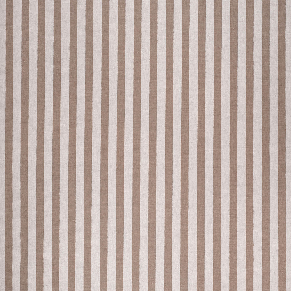 Melba Stripe Brown/Ecru by Lee Jofa Fabric PAOLO MOSCHINO FABRICS LINEN - 67%;COTTON - 33% United Kingdom HEAVY Horizontal: 1.97 and Vertical: 0 50 - Fabric Carolina -