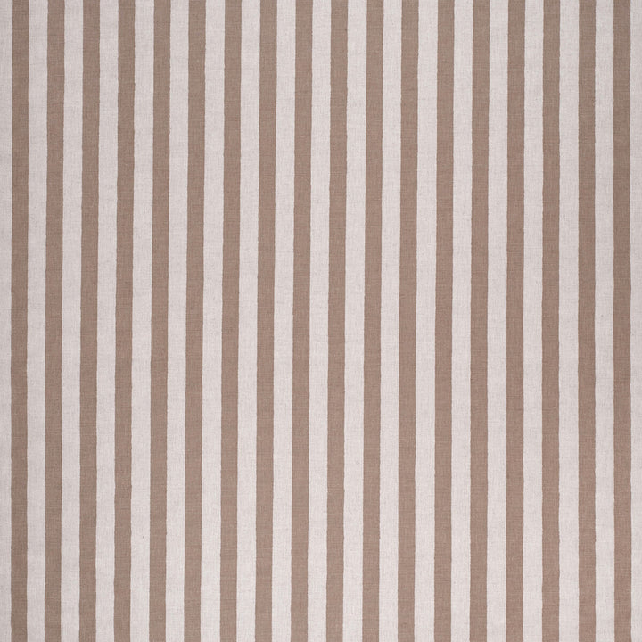 Melba Stripe Brown/Ecru by Lee Jofa Fabric PAOLO MOSCHINO FABRICS LINEN - 67%;COTTON - 33% United Kingdom HEAVY Horizontal: 1.97 and Vertical: 0 50 - Fabric Carolina -