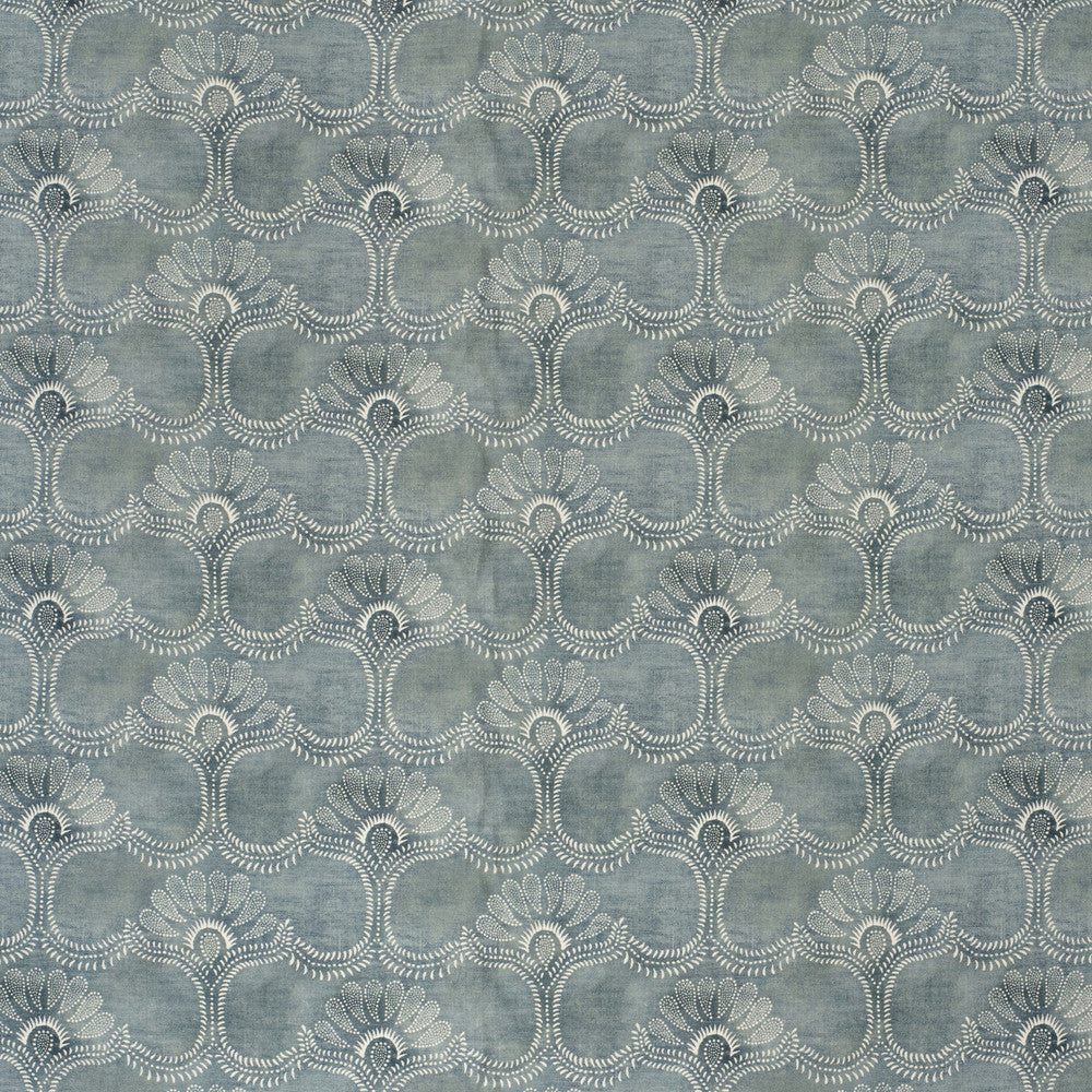 Odessa Blue by Lee Jofa Fabric PAOLO MOSCHINO FABRICS LINEN - 57%;COTTON - 43% France MEDIUM Horizontal: 13.78 and Vertical: 10.63 60.63 - Fabric Carolina -