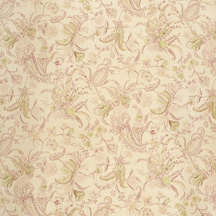 Paisley Passion Pink/Gree by Lee Jofa Fabric PAOLO MOSCHINO FABRICS LINEN - 67%;COTTON - 33% United Kingdom HEAVY Horizontal: 34.25 and Vertical: 24.41 51.97 - Fabric Carolina -