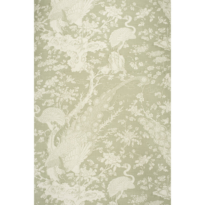 Pheasantry Blotch Celadon by Lee Jofa Fabric PAOLO MOSCHINO FABRICS LINEN - 100% United Kingdom HEAVY Horizontal: 38.58 and Vertical: 39.37 47.24 - Fabric Carolina -