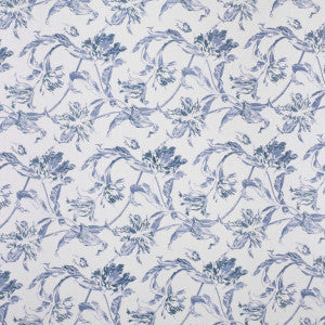 Russian Tulip Blue by Lee Jofa Fabric