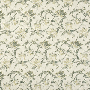 Russian Tulip Green by Lee Jofa Fabric