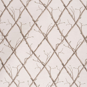 Twig Trellis Brown/Ecru by Lee Jofa Fabric