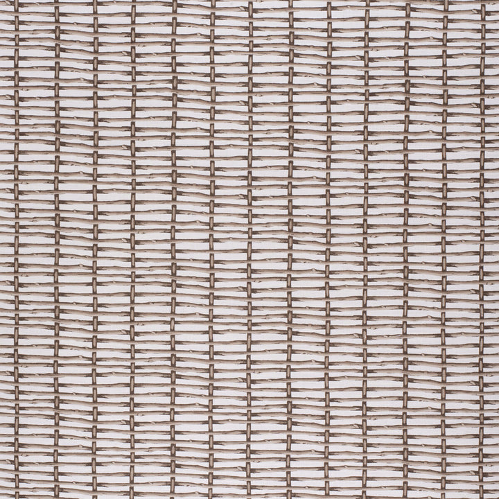 Twig Fence Brown/White by Lee Jofa Fabric PAOLO MOSCHINO FABRICS LINEN - 67%;COTTON - 33% United Kingdom HEAVY Horizontal: 18.5 and Vertical: 18.5 53.94 - Fabric Carolina -