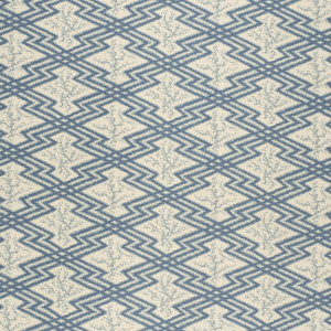 Via Krupp Blue/Ecru by Lee Jofa Fabric