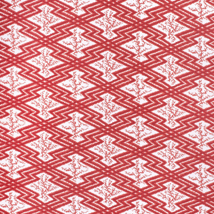 Via Krupp Red/White by Lee Jofa Fabric PAOLO MOSCHINO FABRICS LINEN - 67%;COTTON - 33% United Kingdom HEAVY Horizontal: 9.06 and Vertical: 6.3 53.94 - Fabric Carolina -