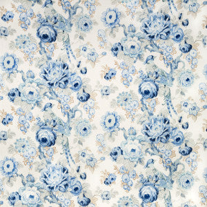 Avondale Print Blue/Slate by Lee Jofa Fabric