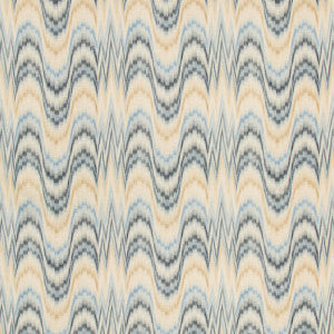 Jasper Print Capri/Indigo by Lee Jofa Fabric