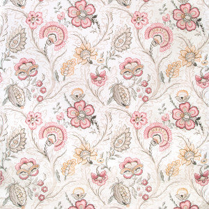 Wimberly Print Blush/Stone by Lee Jofa Fabric