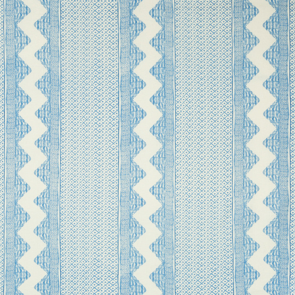 Whitaker Print Sky/Delft by Lee Jofa Fabric AVONDALE LINEN - 100% India Horizontal: 26.5 and Vertical: 3.35 53 - Fabric Carolina -