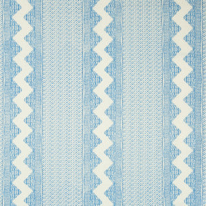 Whitaker Print Sky/Delft by Lee Jofa Fabric