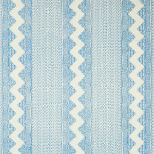 Whitaker Print Sky/Delft by Lee Jofa Fabric