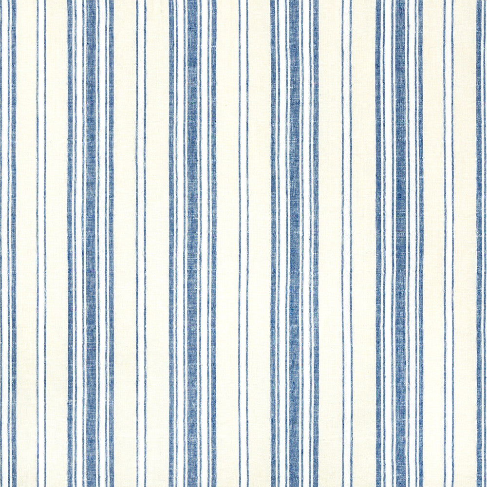 Laurel Stripe Navy by Lee Jofa Fabric AVONDALE LINEN - 100% India Horizontal: 6.3 and Vertical: 0 57 - Fabric Carolina -