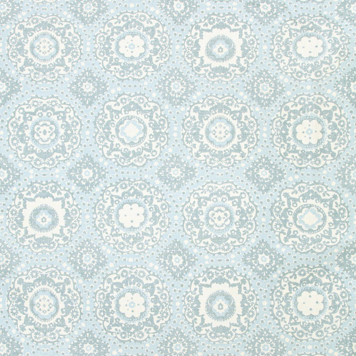 Bayview Print Aqua by Lee Jofa Fabric AVONDALE COTTON - 52%;LINEN - 48% Italy MEDIUM Horizontal: 17.83 and Vertical: 26.77 54 - Fabric Carolina -