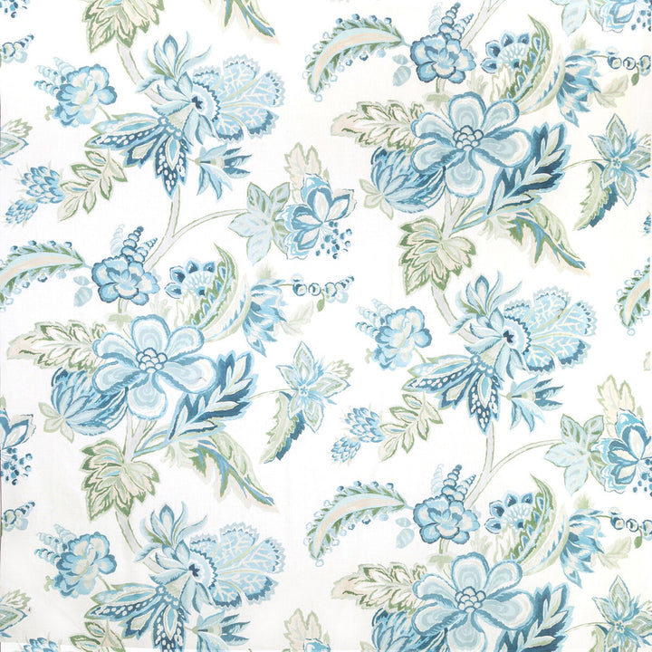 Augustine Print Aqua by Lee Jofa Fabric AVONDALE LINEN - 100% Italy Horizontal: 55.12 and Vertical: 41.34 55.12 - Fabric Carolina -