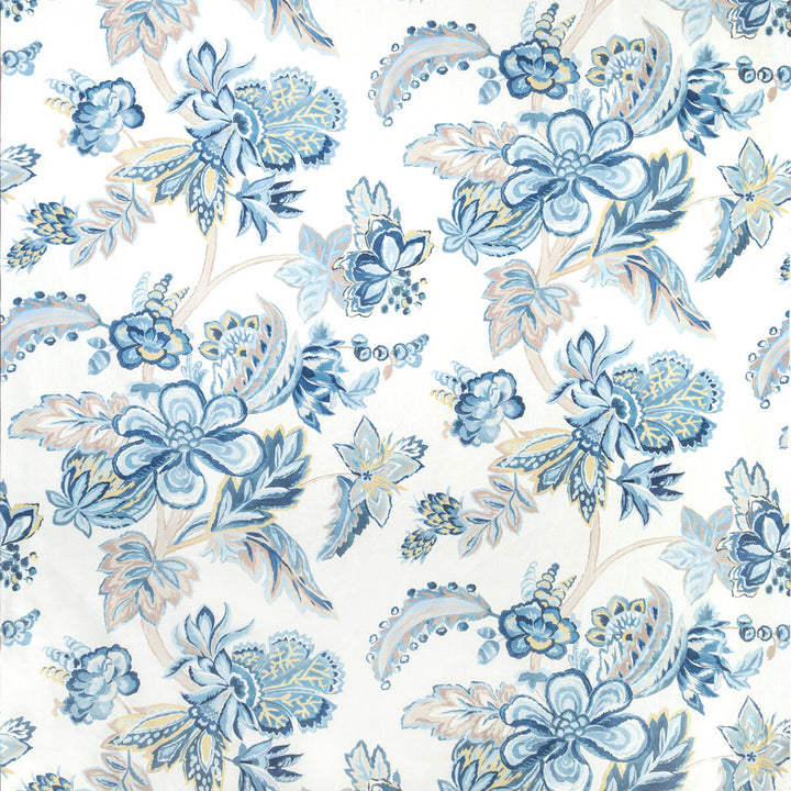 Augustine Print Blue by Lee Jofa Fabric AVONDALE LINEN - 100% Italy Horizontal: 55.12 and Vertical: 41.34 55.12 - Fabric Carolina -
