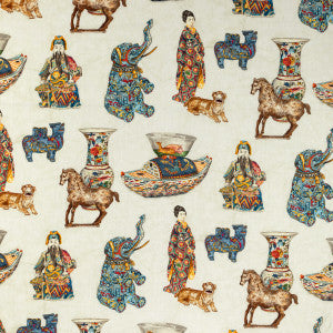 Tambelan Print Lacquer by Lee Jofa Fabric