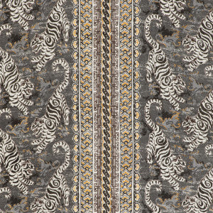 Bongol Print Charcoal by Lee Jofa Fabric