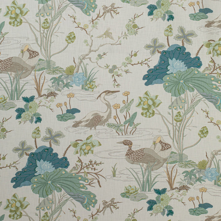 Luzon Print Jade by Lee Jofa Fabric Lee Jofa Fabric Luzon Print JadeFabric MINDORO VISCOSE - 82%;LINEN - 18% United Kingdom </p><p>Repeat: H: 27, V: 41 54 - Fabric Carolina -