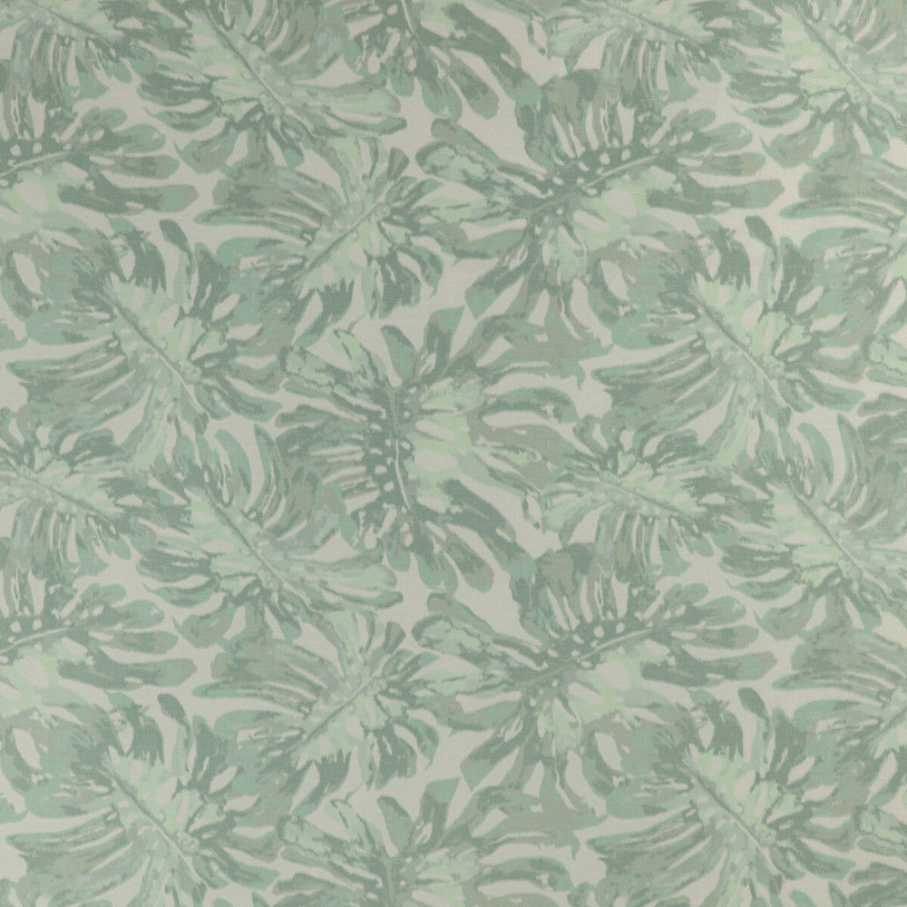 Calapan Print Aqua by Lee Jofa Fabric MINDORO LINEN - 70%;POLYESTER - 30% Italy Horizontal: 28.35 and Vertical: 28.35 55.51 - Fabric Carolina -