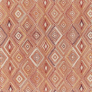 Bowen Embroidery Paprika by Lee Jofa Fabric