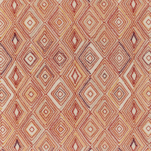Bowen Embroidery Paprika by Lee Jofa Fabric