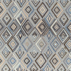 Bowen Embroidery Denim by Lee Jofa Fabric