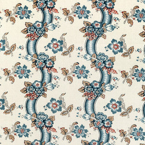Benday Print Denim/Berry by Lee Jofa Fabric