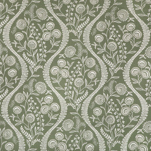 Floriblanca Green by Lee Jofa Fabric